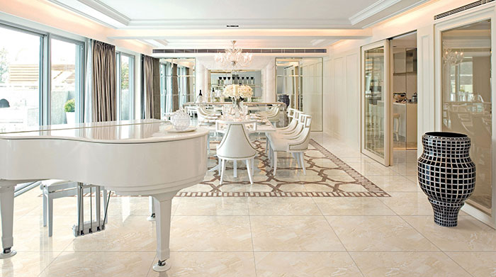 永利中国瓷砖全抛釉瓷砖KYS8061-KKYP8069-KYS8068餐厅效果图