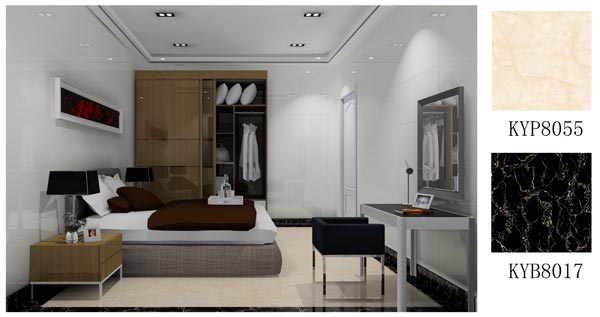陶瓷一线品牌永利中国瓷砖玉石系列KYP8055效果图