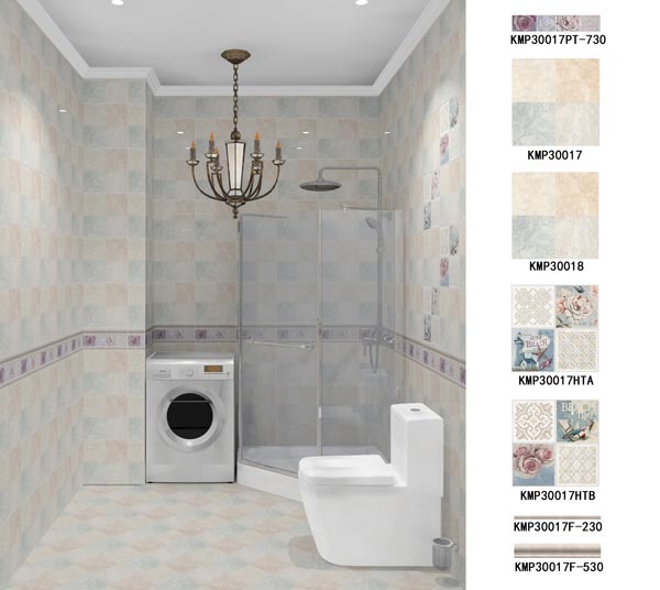 永利中国瓷砖案例鉴赏卫生间效果图