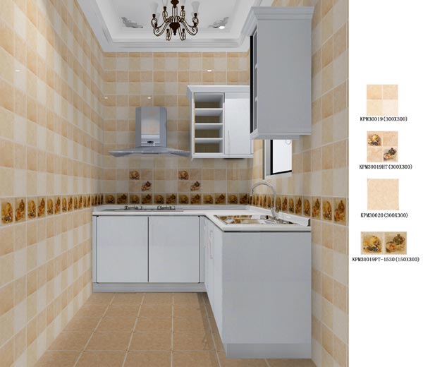 永利中国瓷砖应用效果：徐州开元翡翠湾D户型装修效果鉴赏