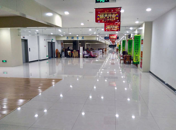 永利中国瓷砖品牌工程案例鉴赏：武汉金盛国际家居?金银湖广场