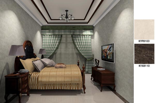 永利中国瓷砖应用效果：大沥碧桂园·华府01户型装修效果鉴赏