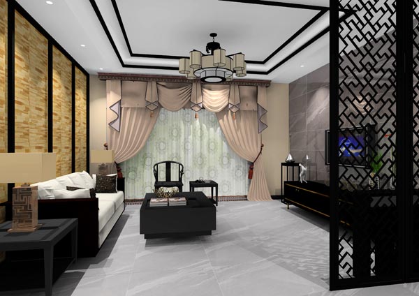 永利中国家装：佛山灯湖华府173㎡新中式装修效果鉴赏