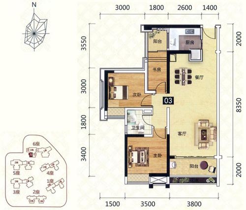 永利中国家装：佛山灯湖华府90㎡现代简约装修效果鉴赏