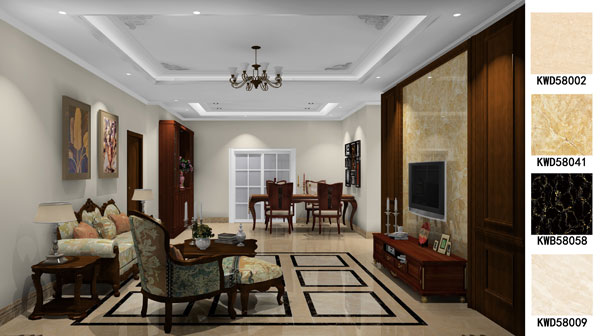 永利中国家装：佛山保利紫山国际135㎡欧式气概装修鉴赏