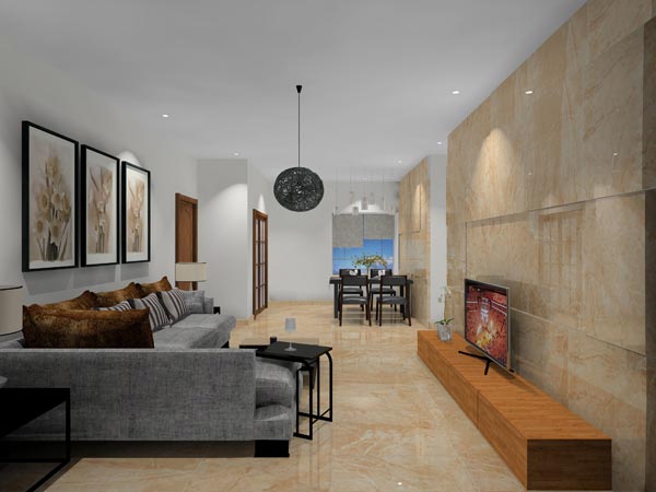 永利中国家装：佛山灯湖华府90㎡现代简约装修效果鉴赏