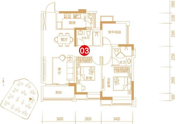 永利中国家装：佛山保利紫山国际115㎡欧式气概装修鉴赏