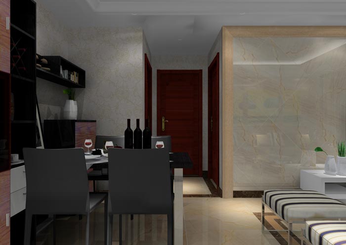 永利中国家装：佛山丹灶桂丹颐景园74㎡简约现代装修效果鉴赏