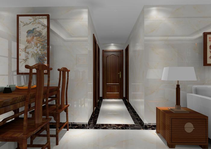 永利中国家装：佛山龙湖春江名城98㎡的中式气概装修鉴赏