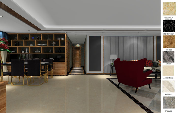 永利中国家装：成都中环丰锦205㎡的现代气概装修鉴赏