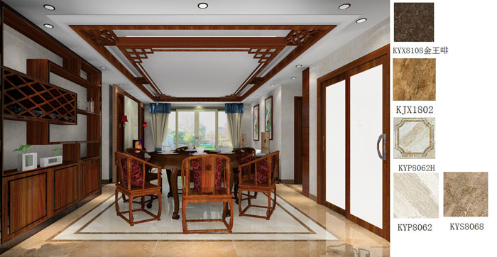 永利中国家装：佛山禅城怡翠晋盛花园133㎡的中式气概装修鉴赏