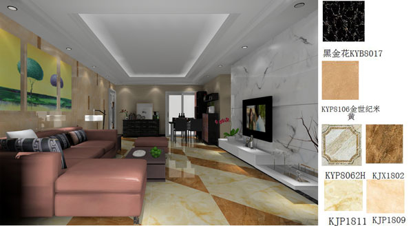 永利中国家装：佛山禅城怡翠晋盛花园100㎡的现代气概装修鉴赏