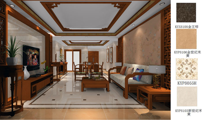 永利中国家装：佛山禅城怡翠晋盛花园132㎡的中式气概装修鉴赏