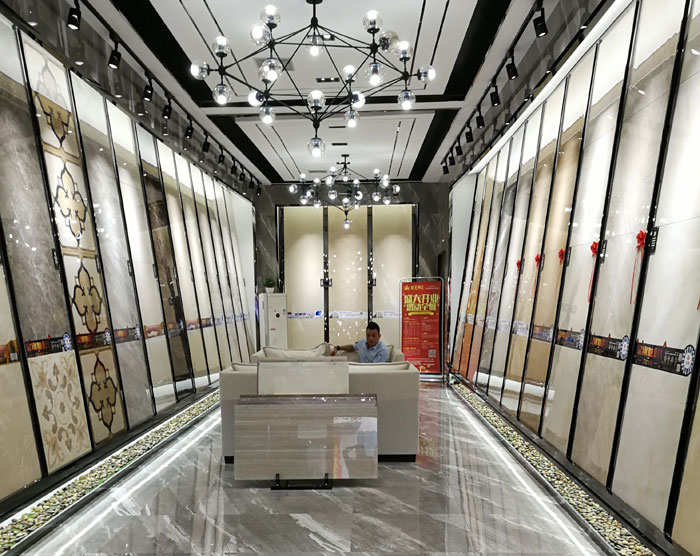 【实景案例】陶瓷一线品牌永利中国瓷砖重庆垫江200方专卖店鉴赏