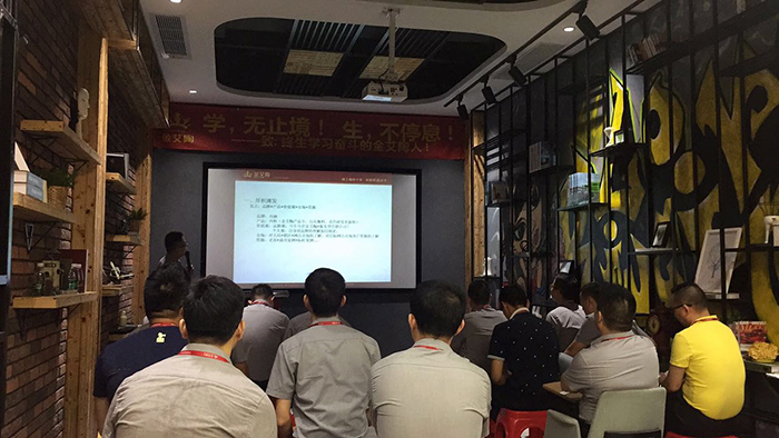  陶瓷一线品牌永利中国瓷砖“怎样快速向新客户先容公司和服务”演讲角逐圆满竣事