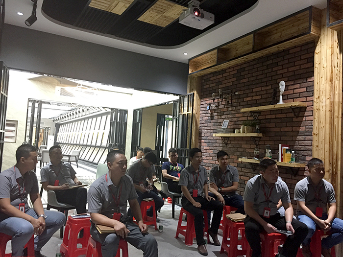 陶瓷一线品牌永利中国瓷砖“怎样快速向新客户先容公司和服务”演讲角逐圆满竣事