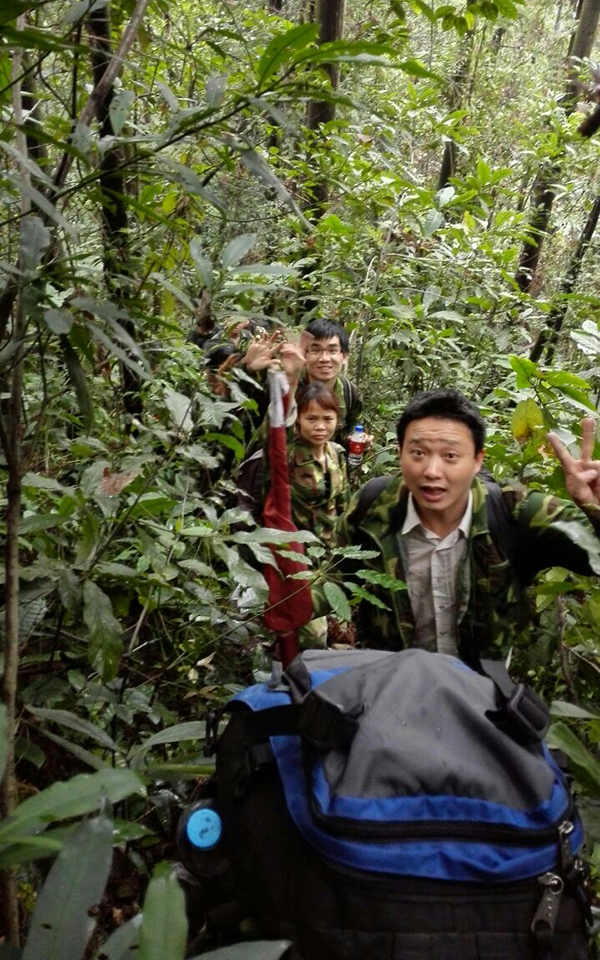 “生涯挑战·突破极限”野外生涯特训