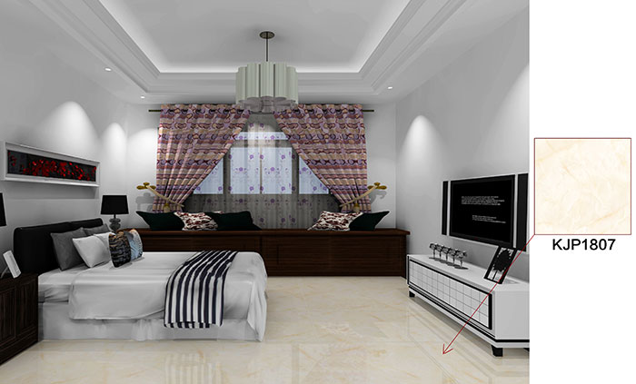 佛山万科·湖岸装修案例卧室效果图