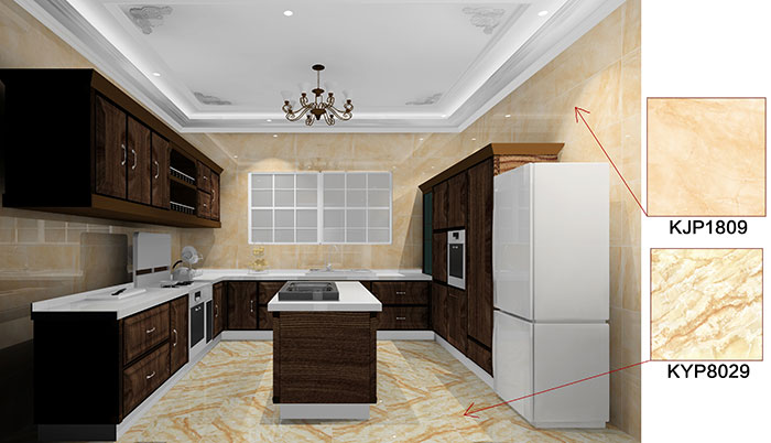 佛山万科·湖岸装修案例厨房效果图