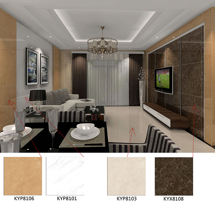 依云天汇装修案例客厅效果图