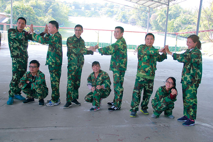 2017年2月13-15日，，，，，，永利中国“虎狼道”户外拓展训练圆满竣事