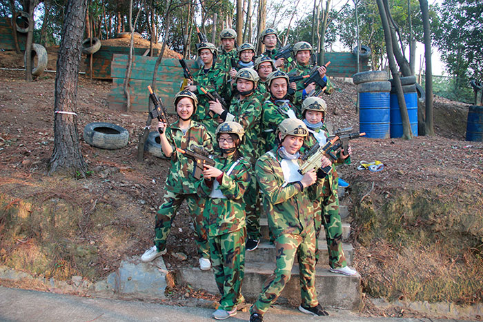 2017年2月13-15日，，，，，，永利中国“虎狼道”户外拓展训练圆满竣事